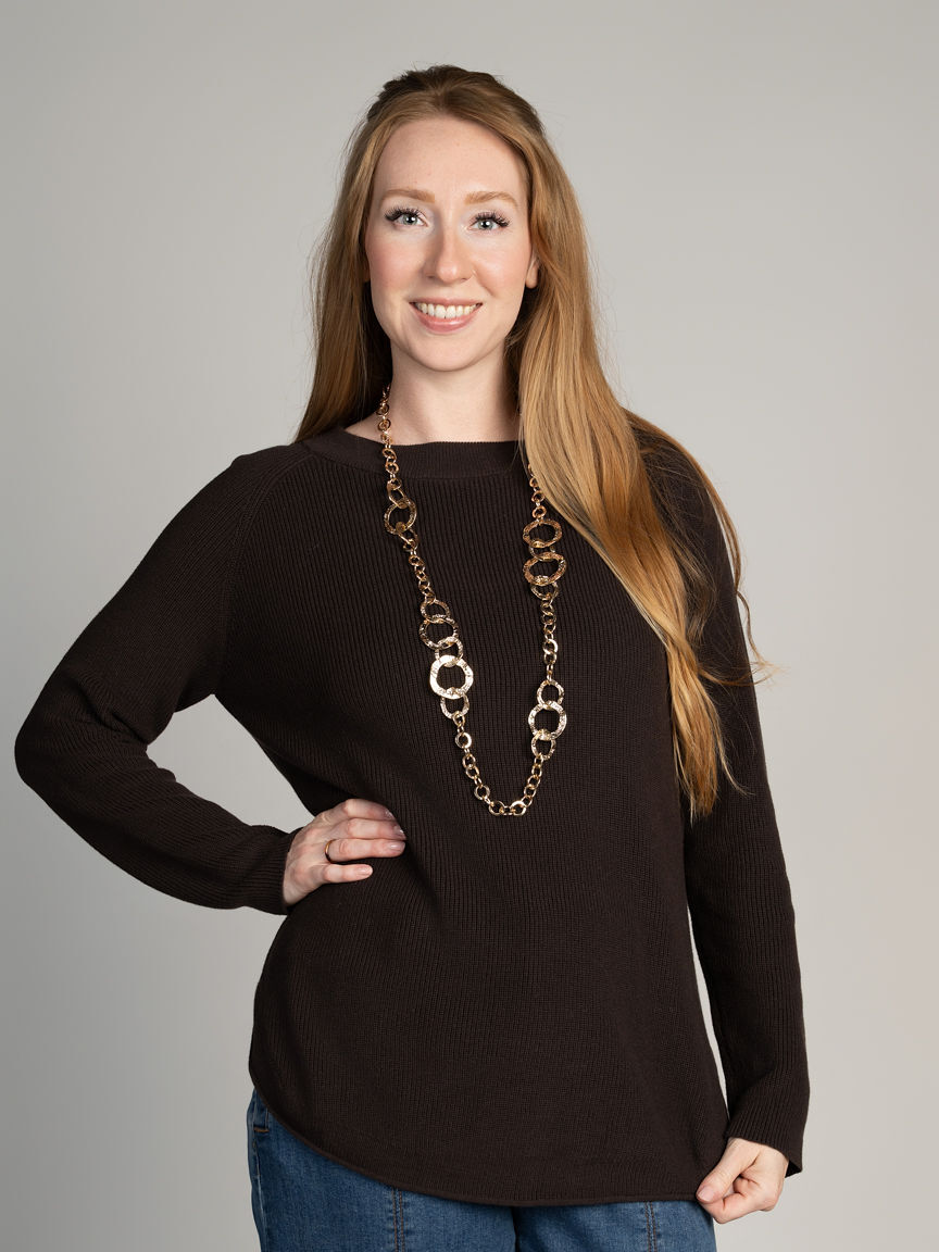 Cotton Knit Sweater