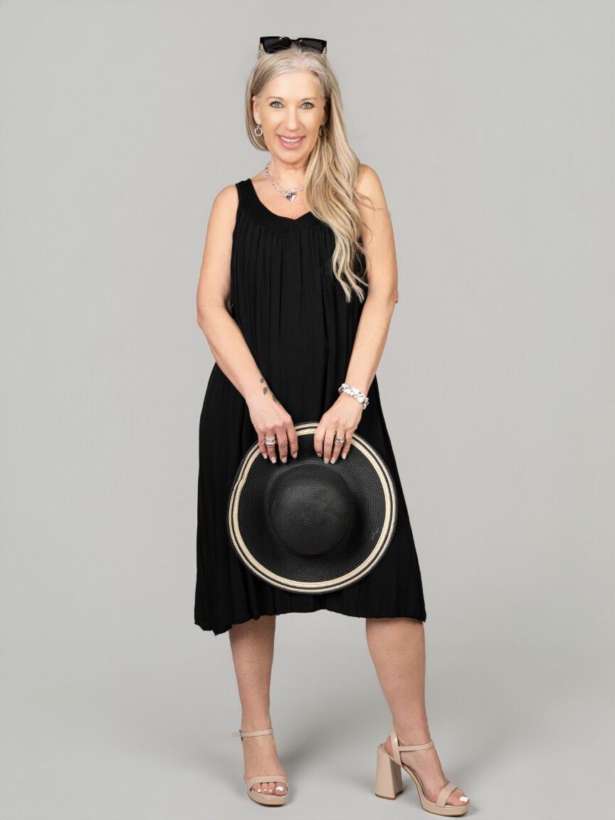 Midi Sleeveless Lounge Dress Image 1