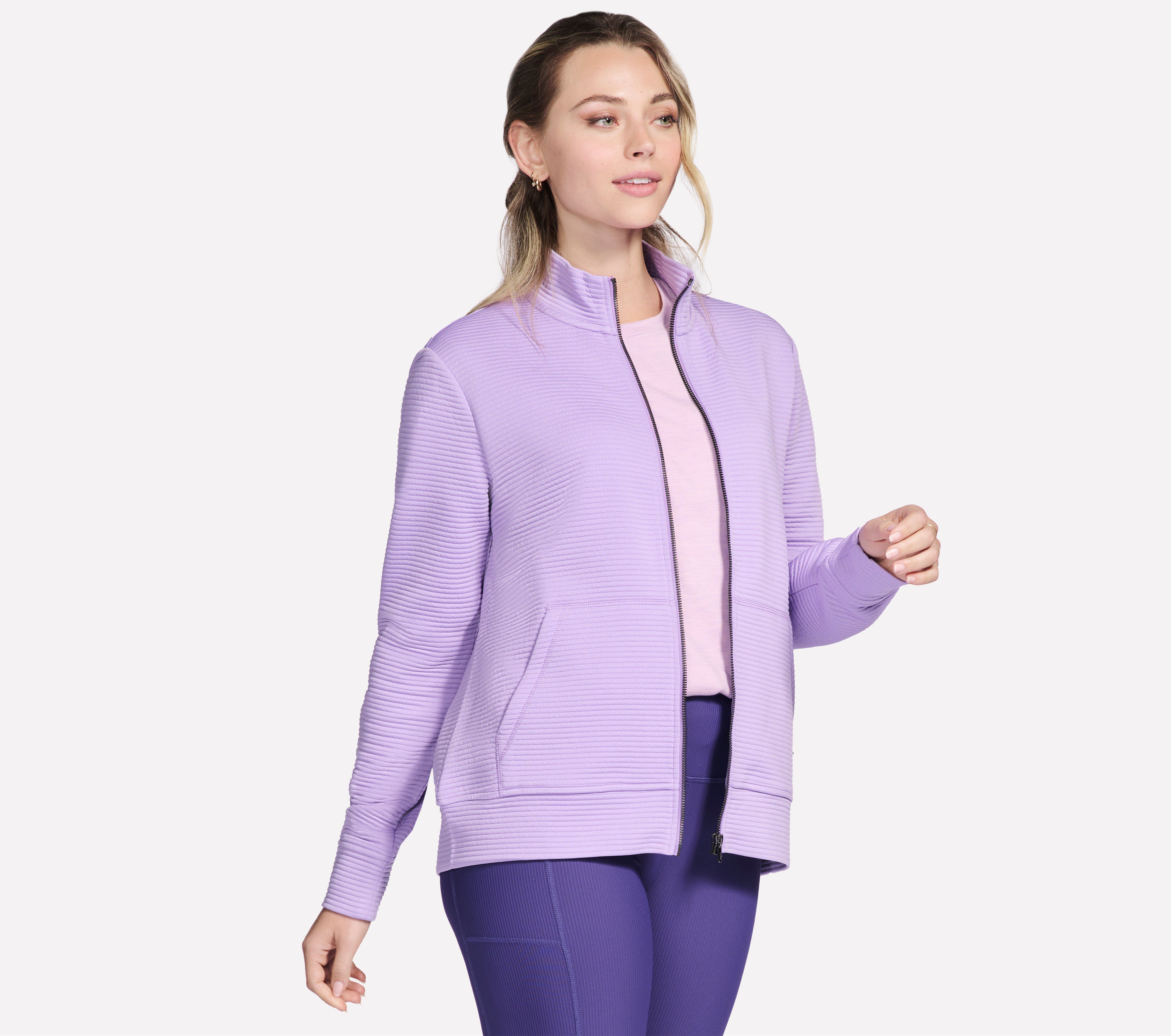 Long Sleeve GOWALK Zip Up Jacket Image 3