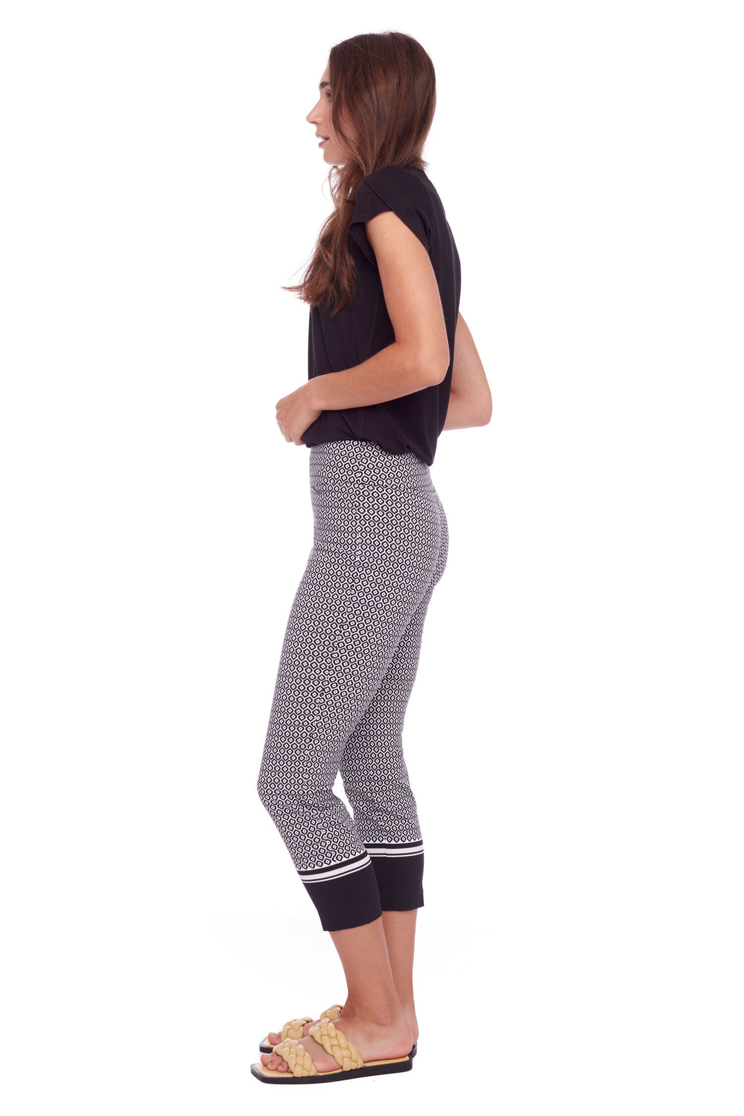 Border Techno Crop Pant Image 3