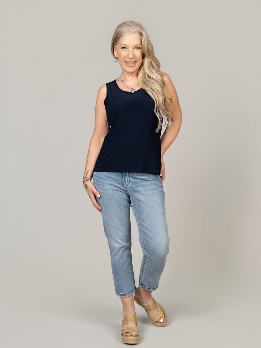 Basic Solid Cami Tank 