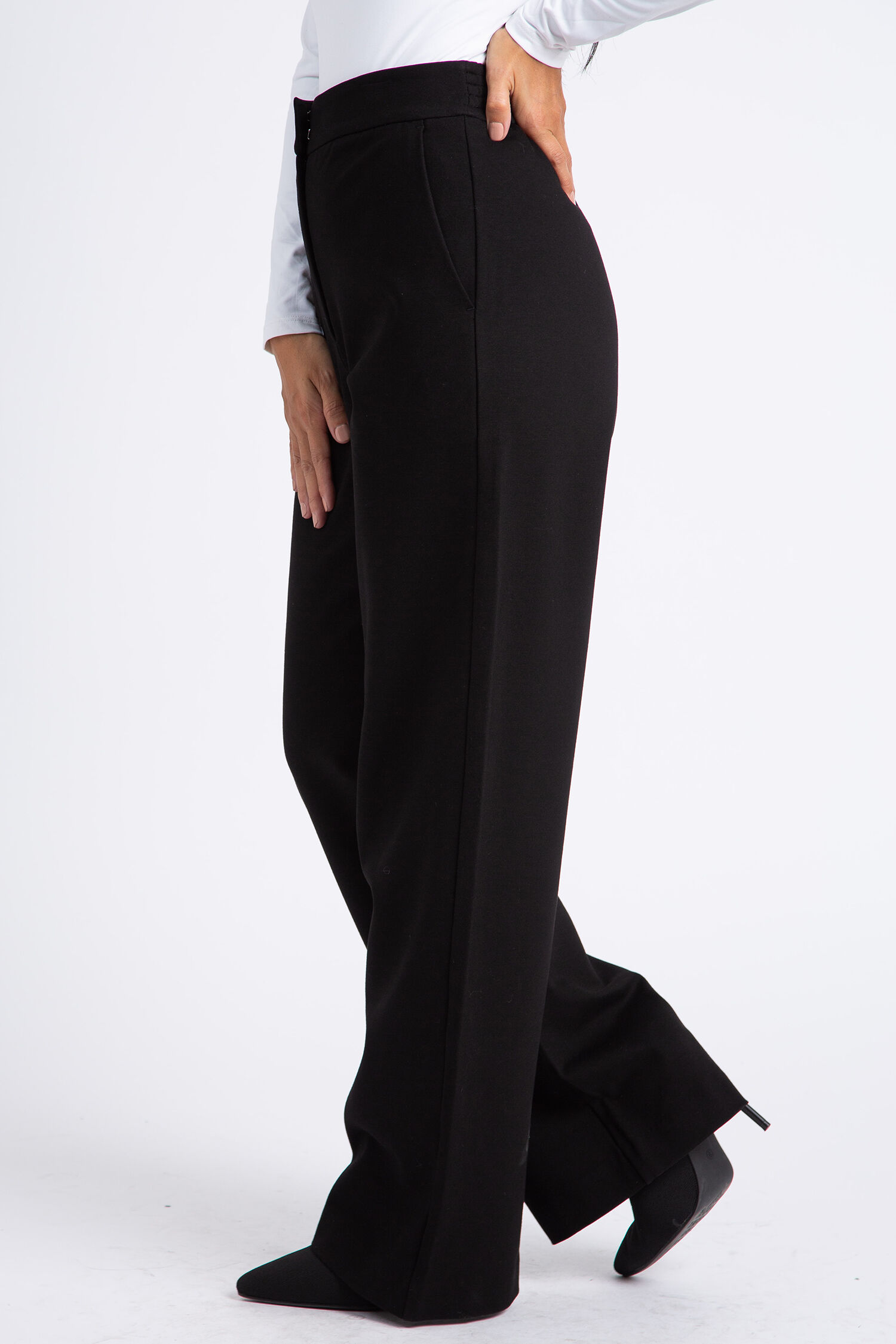 Wide Leg Trousers Image 2