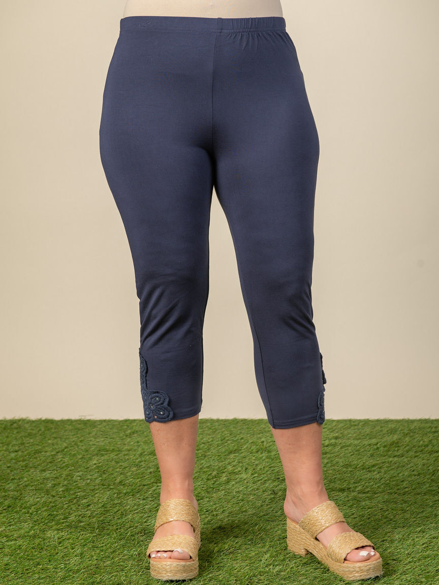 Bamboo Capri Legging  Image 1