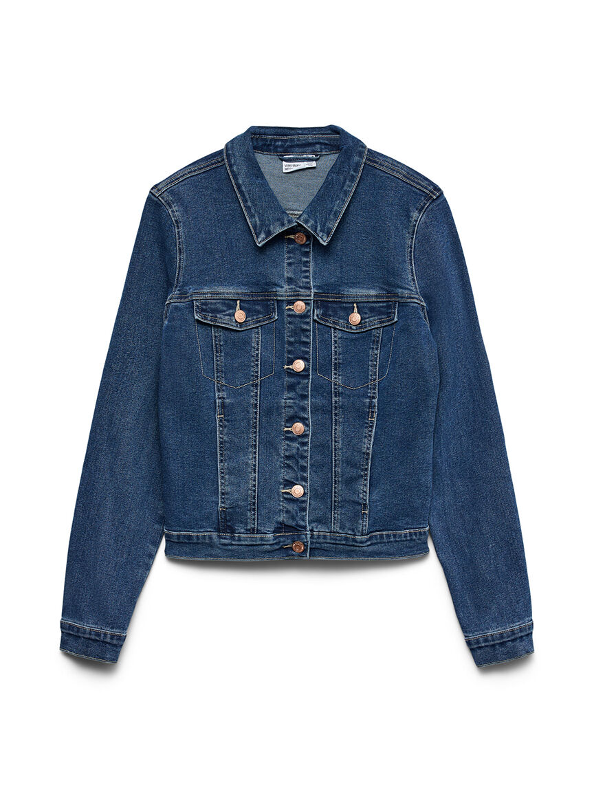 Long Sleeve Slim Denim Jacket
