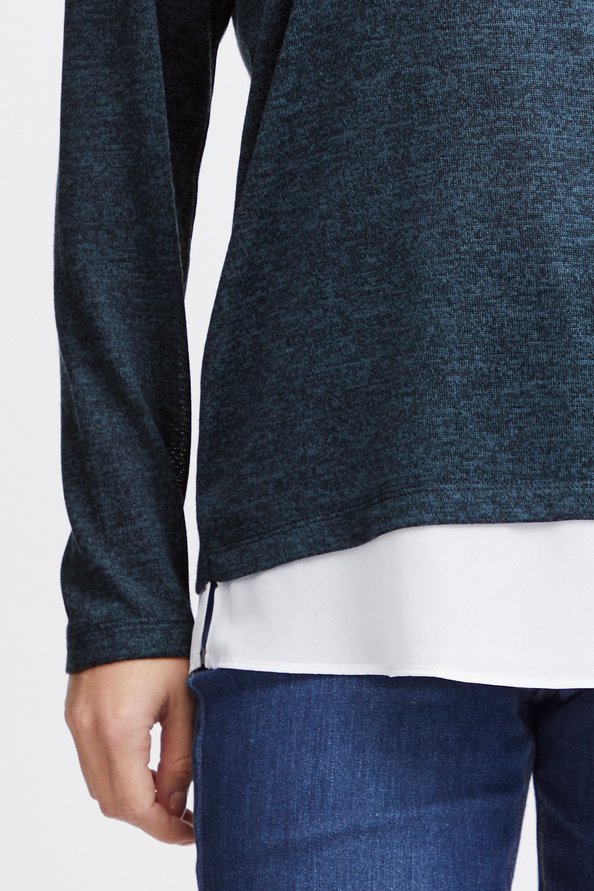 Long Sleeve Fooler Blouse Image 3