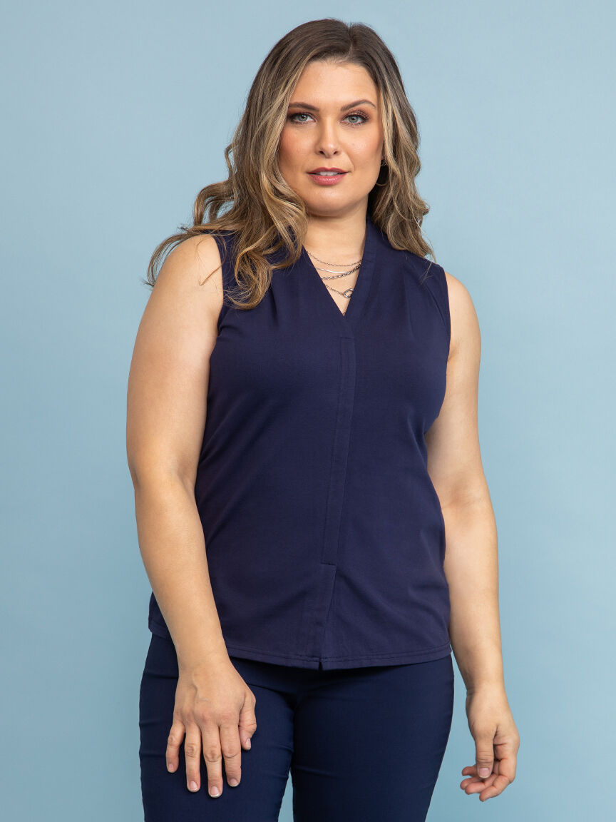 Art Collection Sleeveless Top  