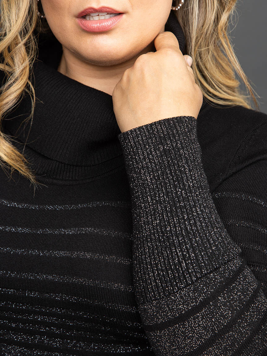 Cowl Neck Long Sleeve Sweater