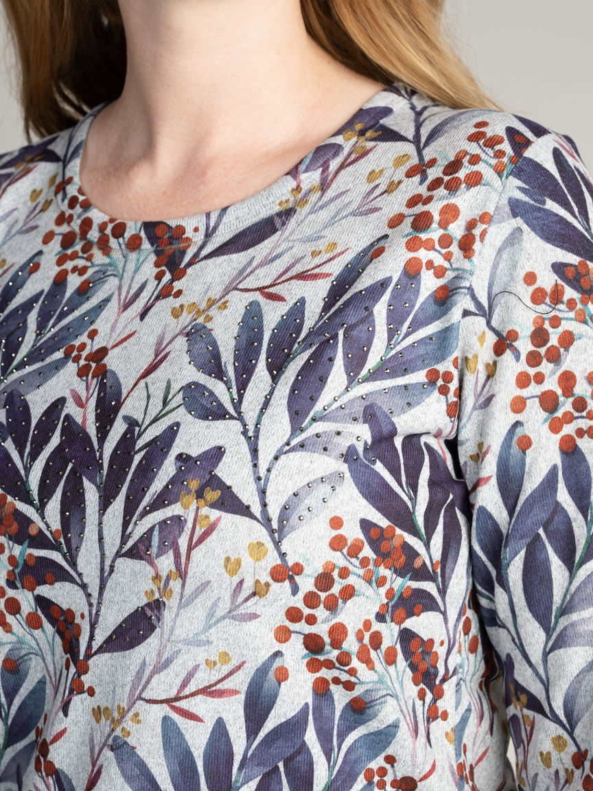 Long Sleeve Printed Top