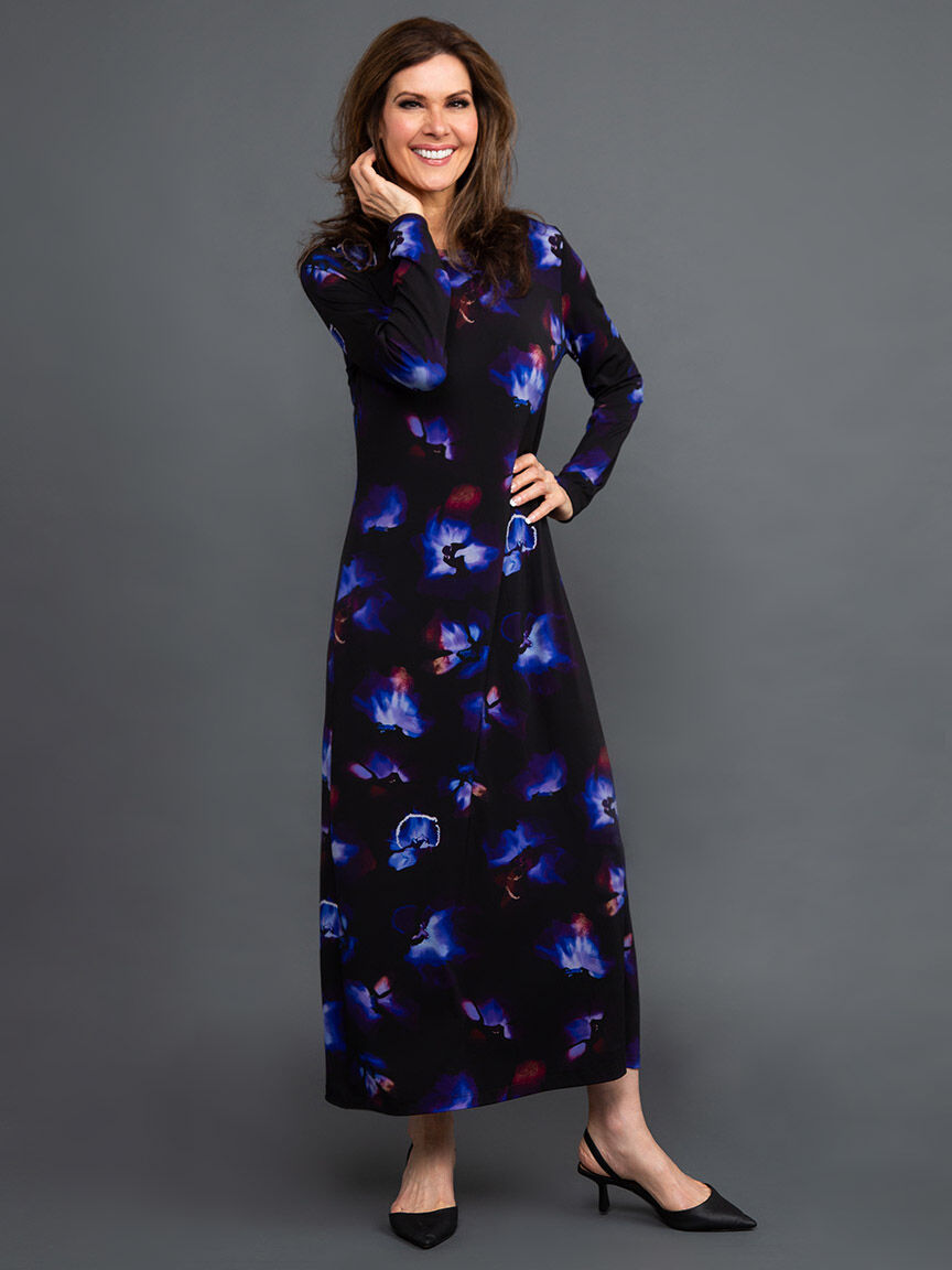 Long Sleeve Maxi Dress Image 1