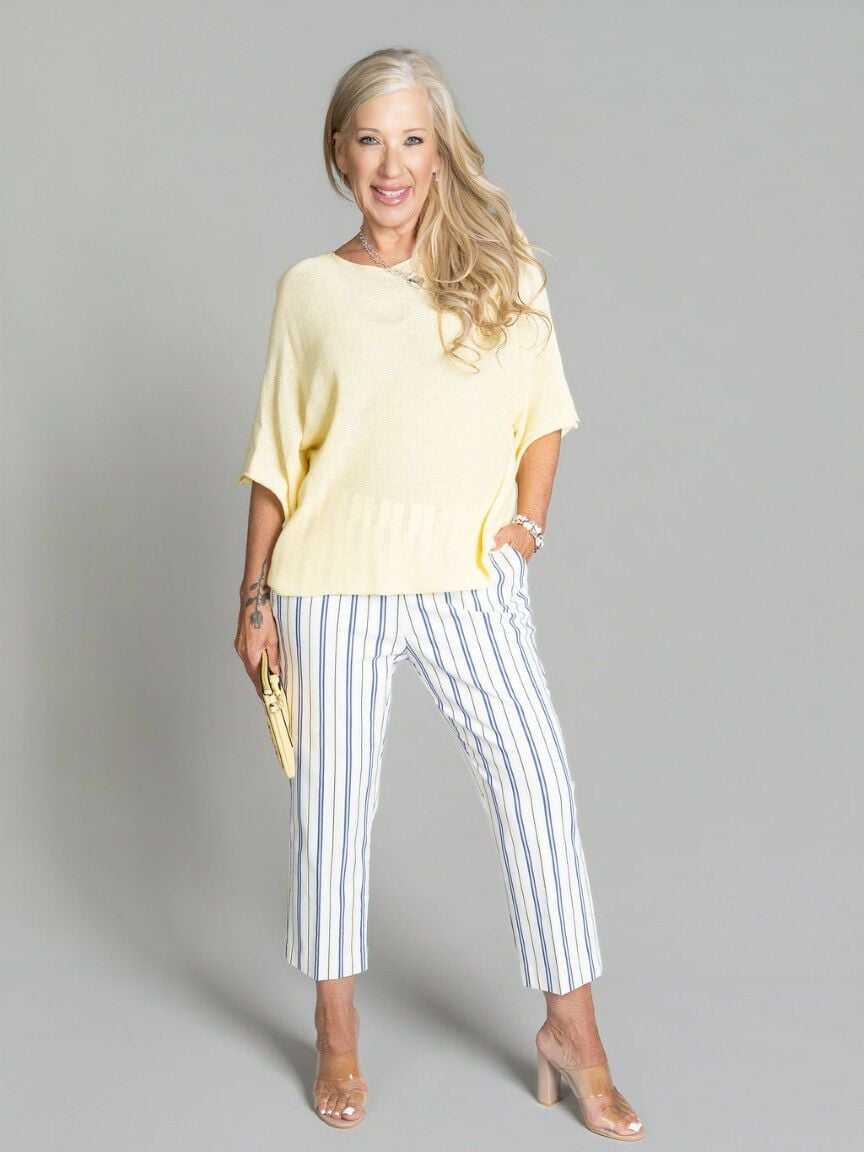 Short Sleeve Dolman Sweater Image 5