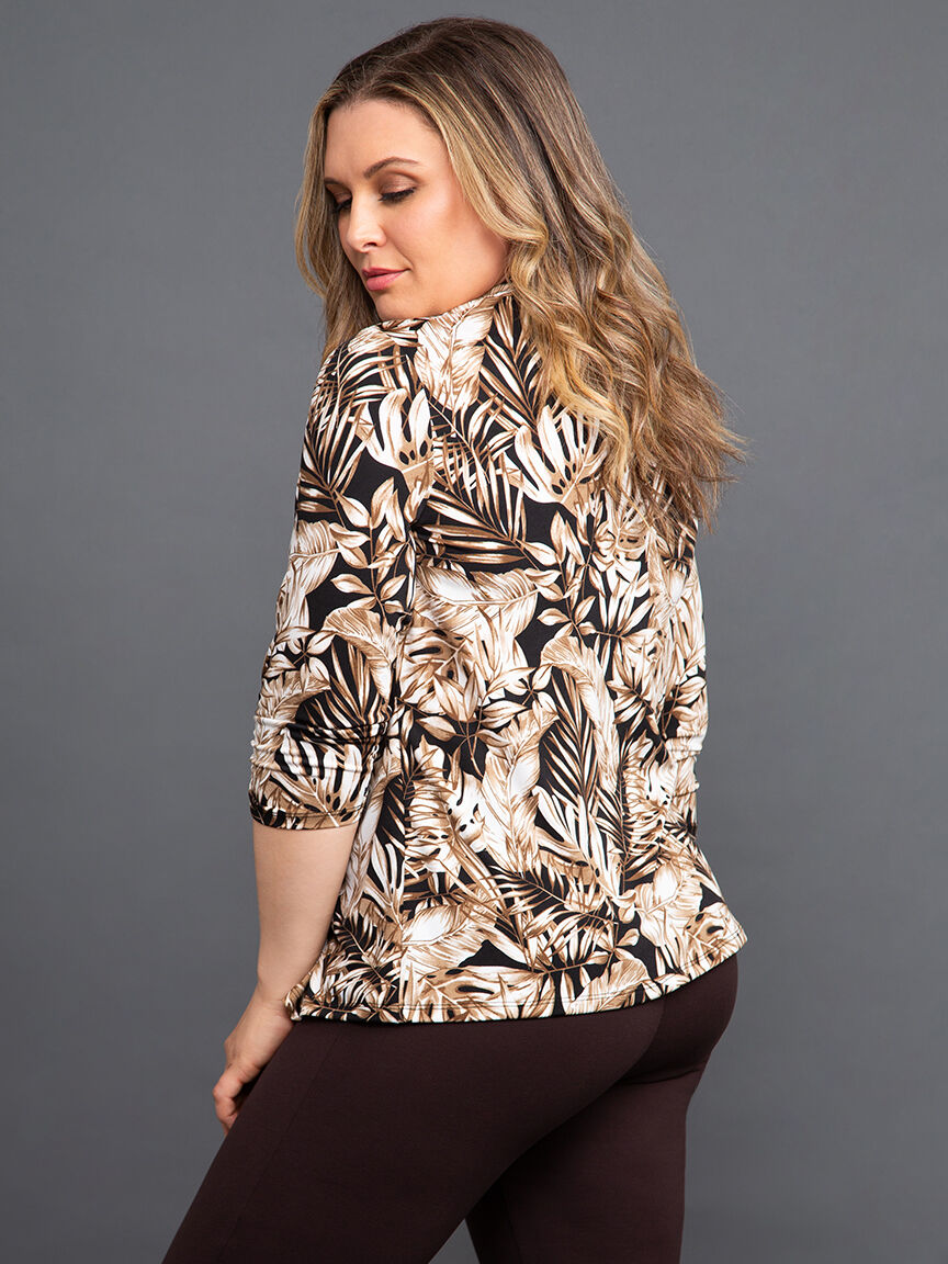 &frac34; Sleeve Fooler Top