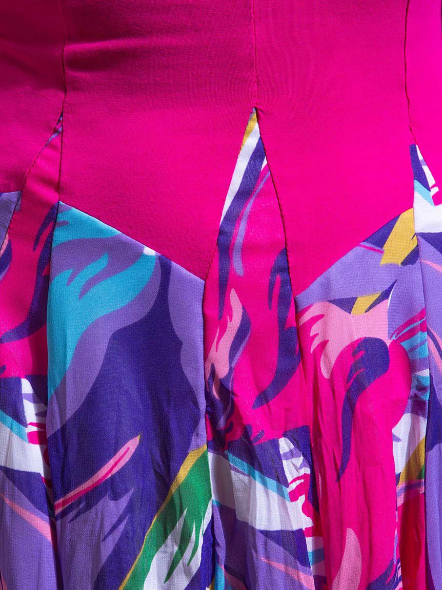 Flouncy Skirt Maxi Dress Image 4