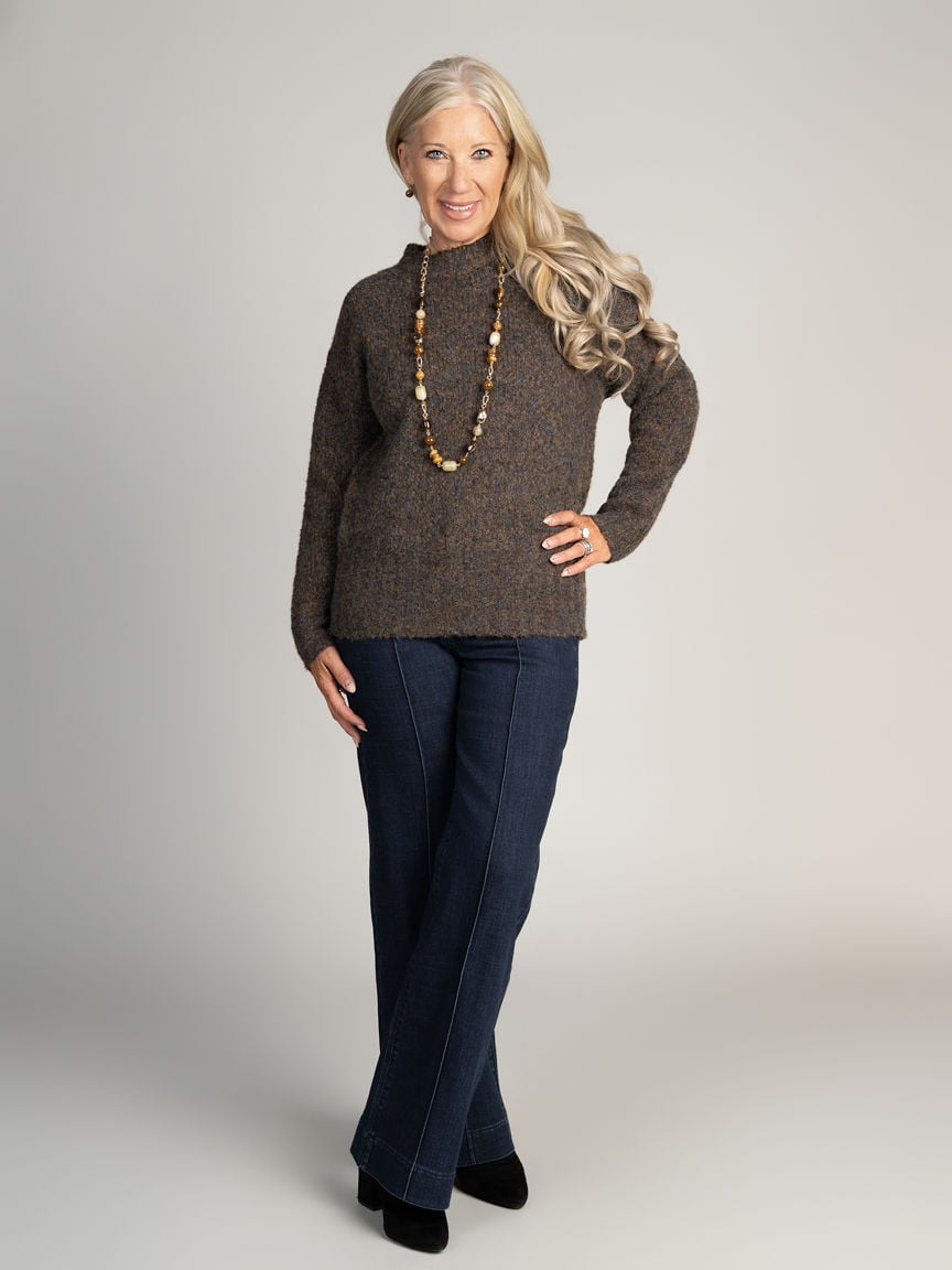Crew Neck Knit Sweater