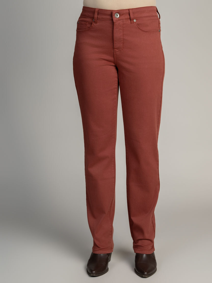 Petite 5 Pocket Colored Jeans 