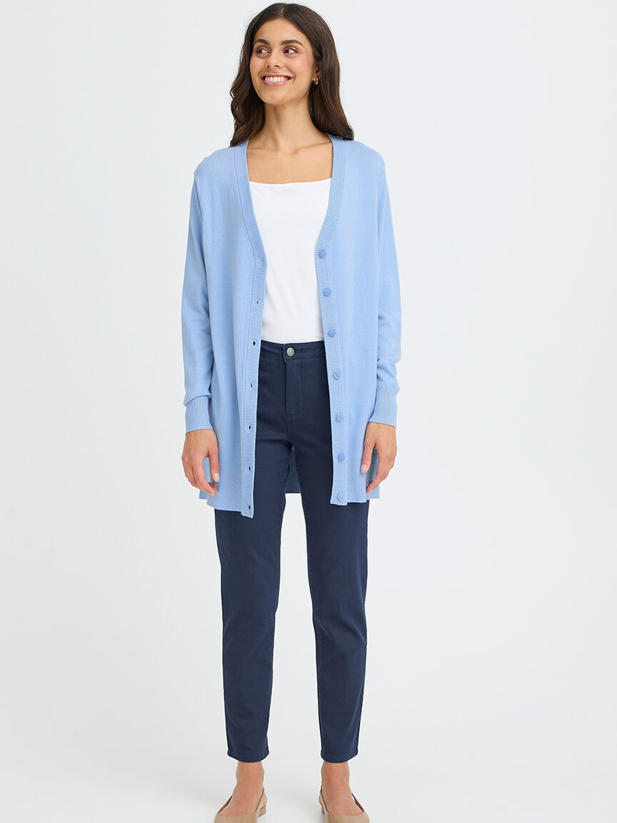 Long Sleeve Button Down Cardigan