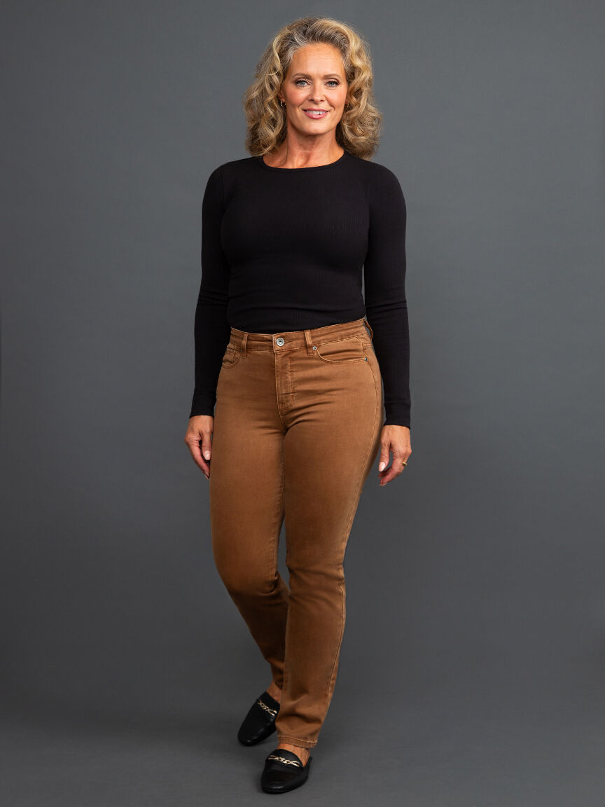 5 Pocket Colored Jeans Image 1