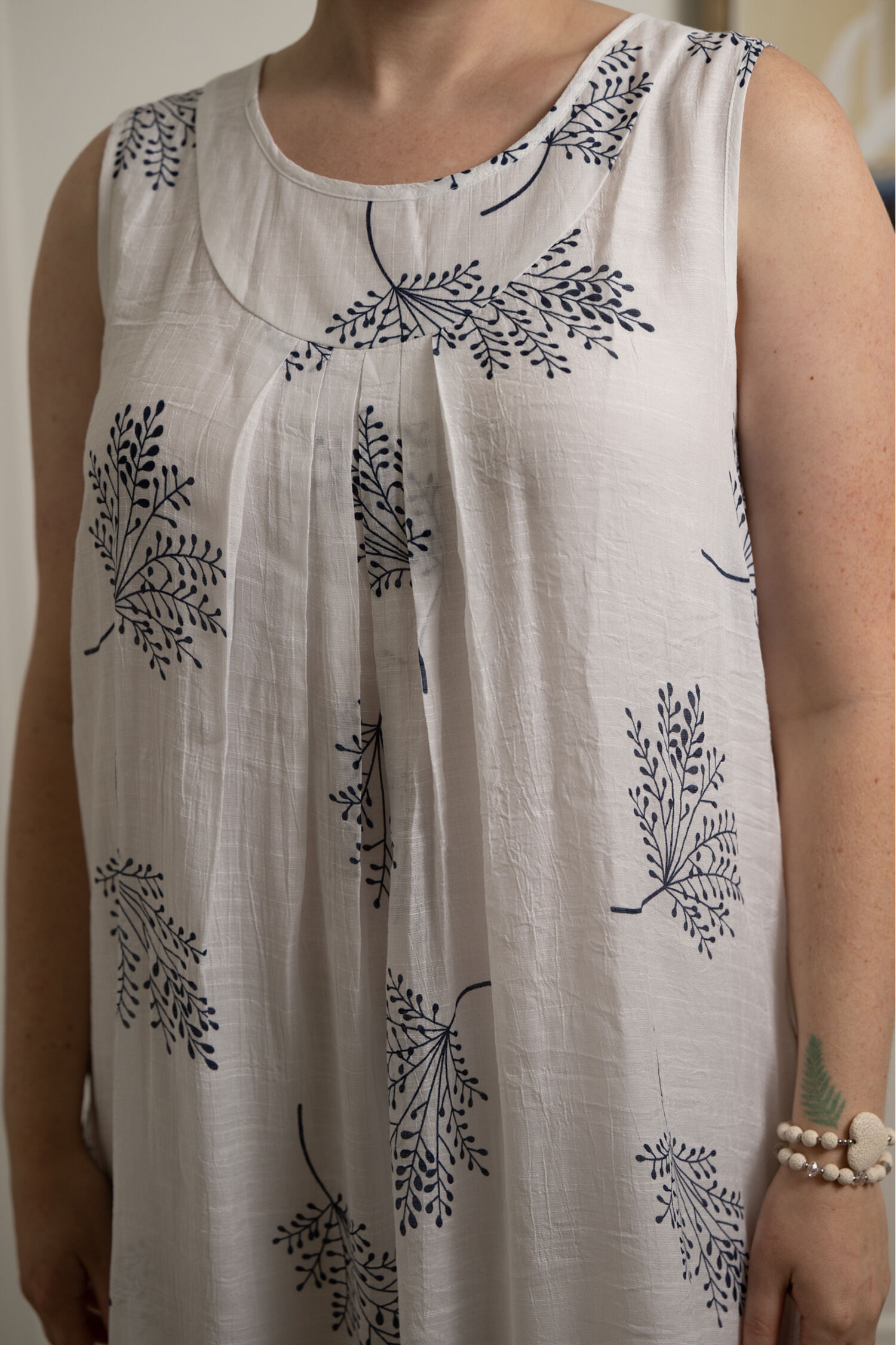 Ferns Pintuck Dress Image 2
