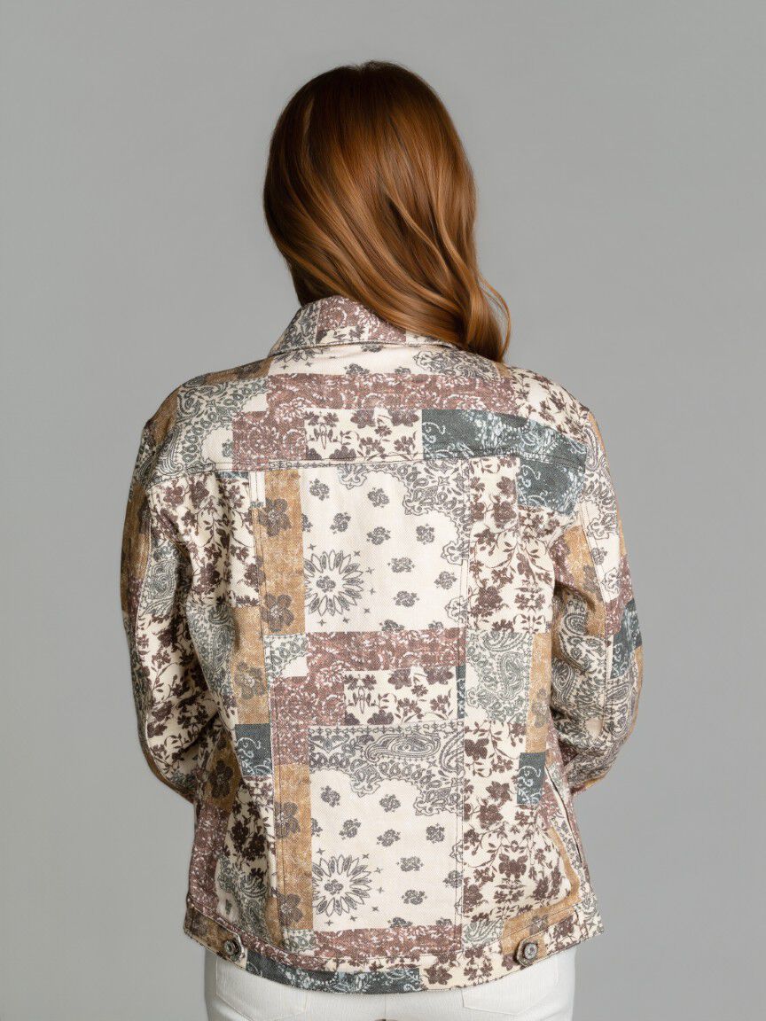 Patchwork Denim Jacket