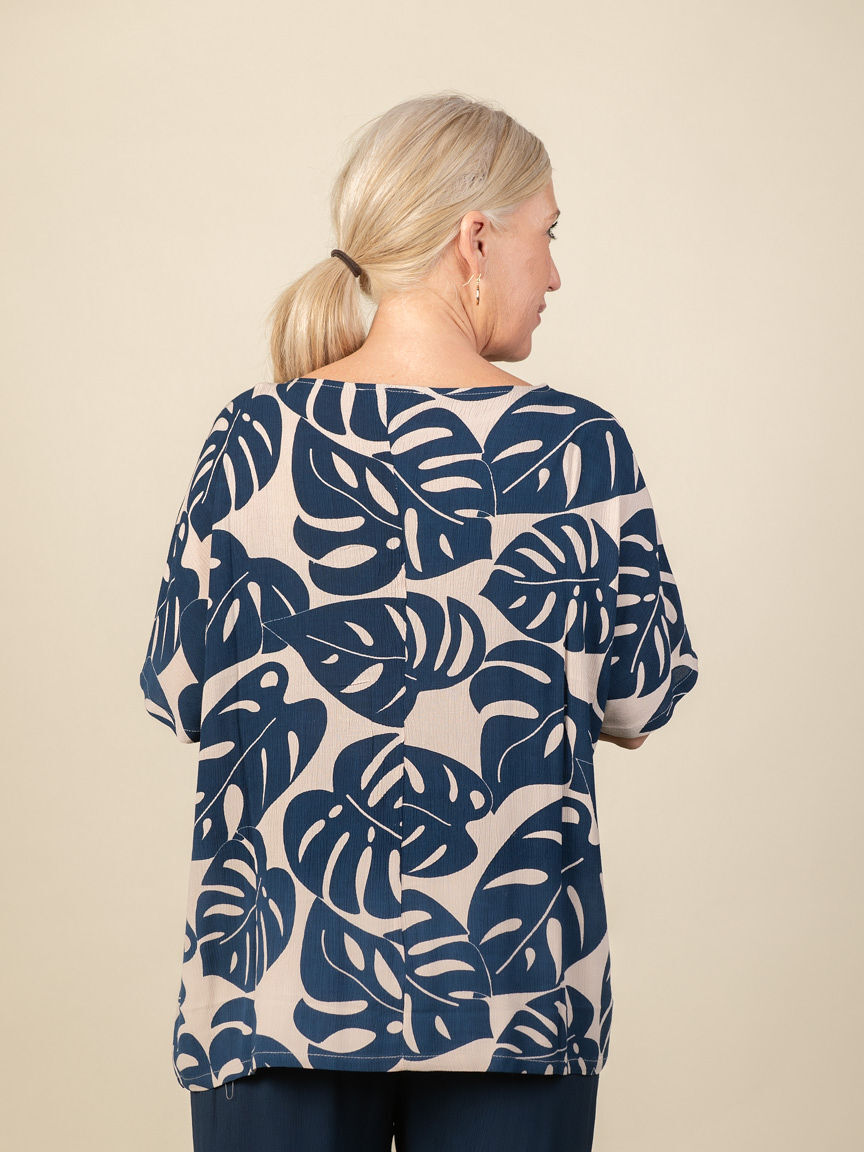 Short Sleeve Oversized Top Image 2