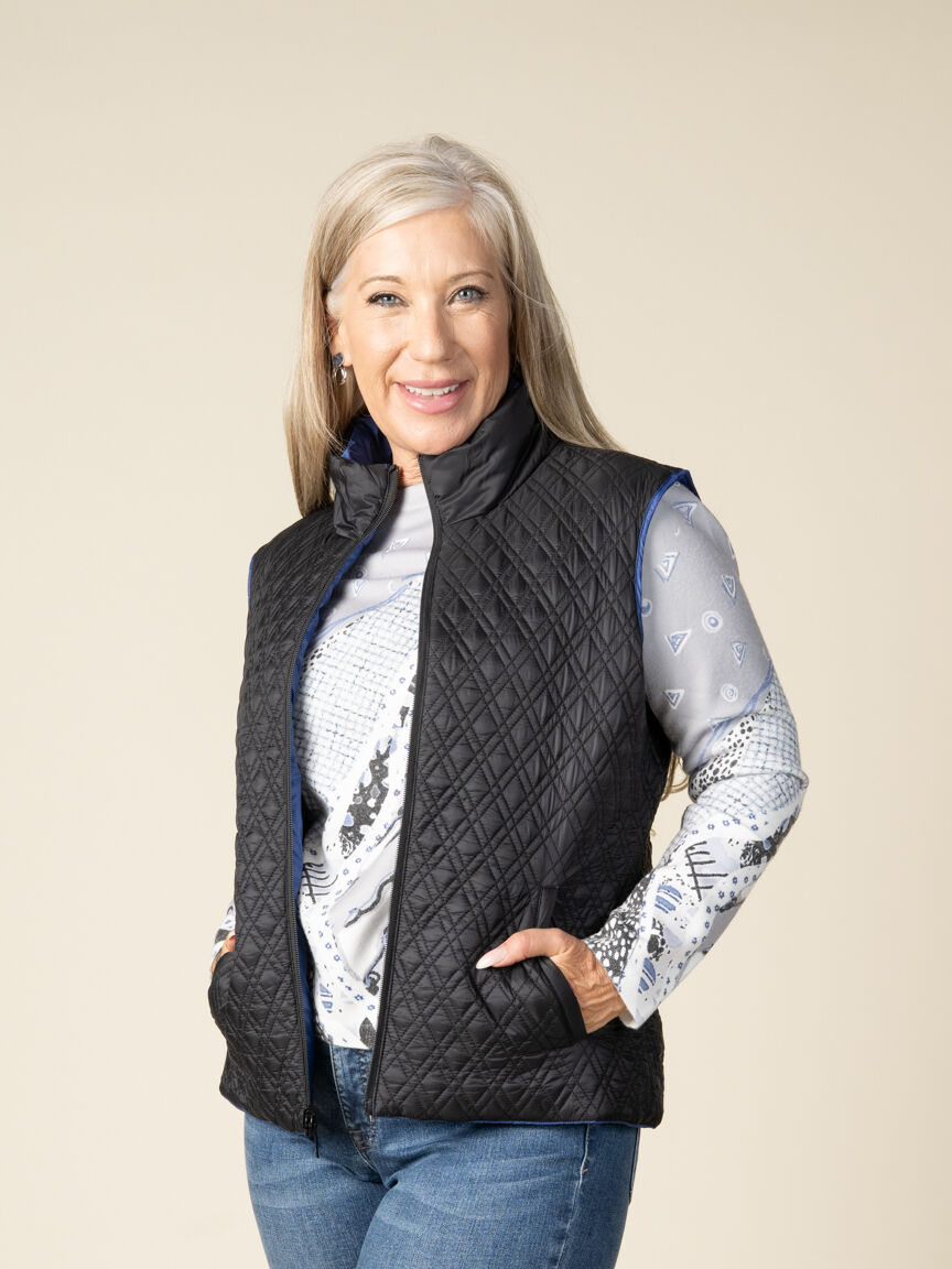 Reversible Quilted Vest