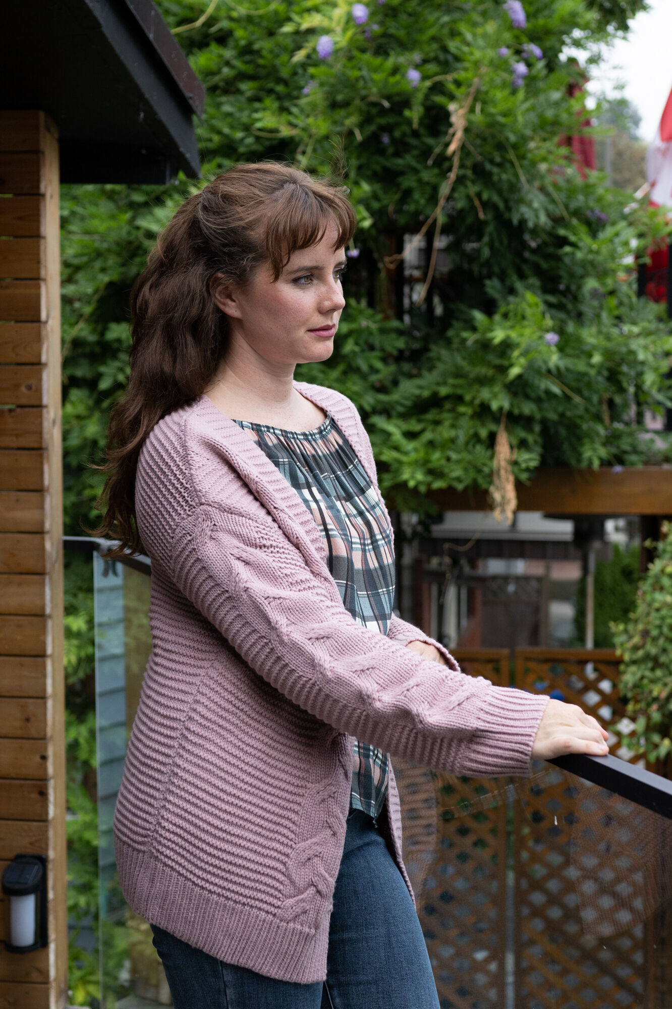 Cable-Knit  Braided Cardigan  Image 1