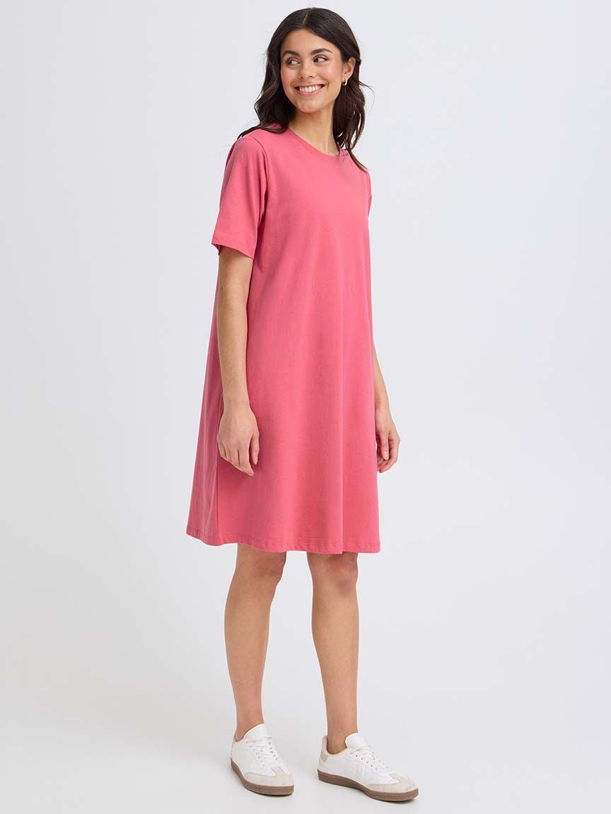 Short Sleeve Knee Length Dress