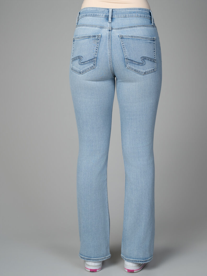 Avery High Rise Curvy Slim Boot Jeans