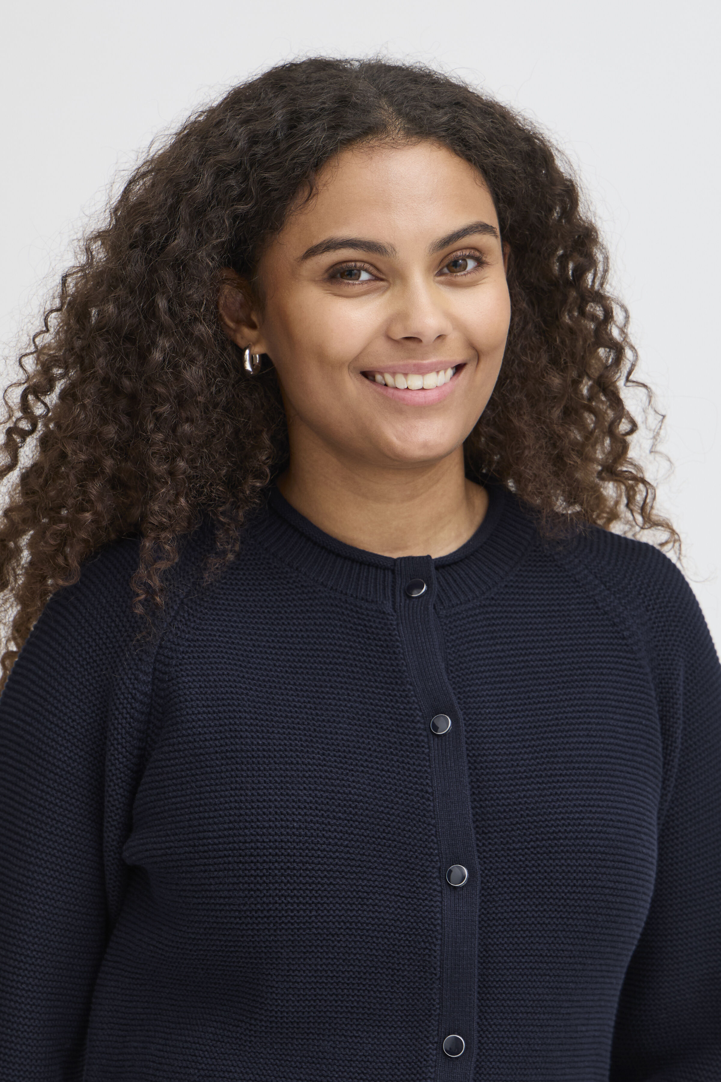 Button Up Knit Cardigan Image 4