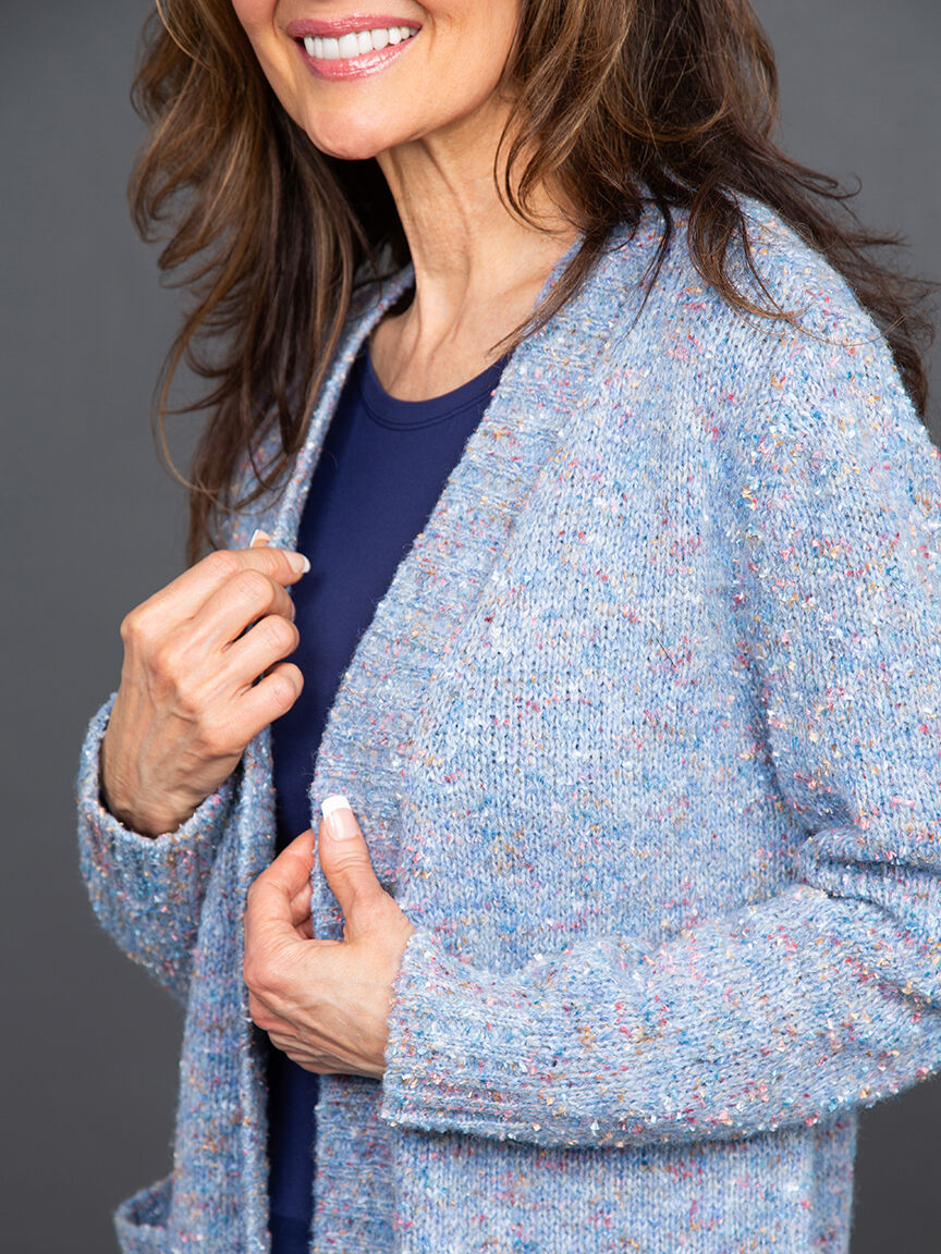 Double Pocket Space Dyed Cardigan Image 5