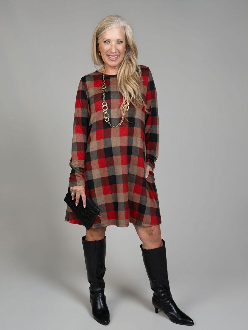 Long Sleeve Sweater Dress
