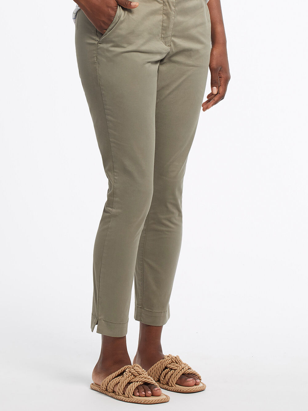 Ankle Chino Pants Image 1