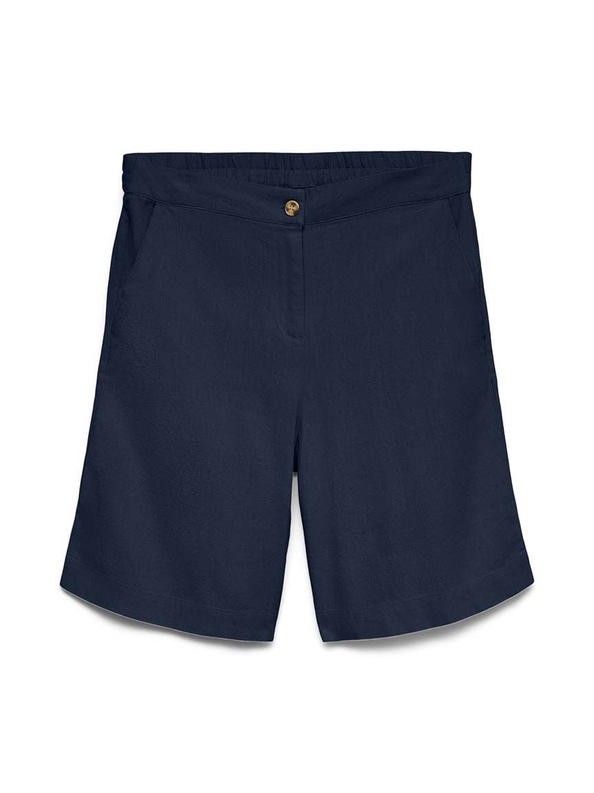 Linen Bermuda Shorts