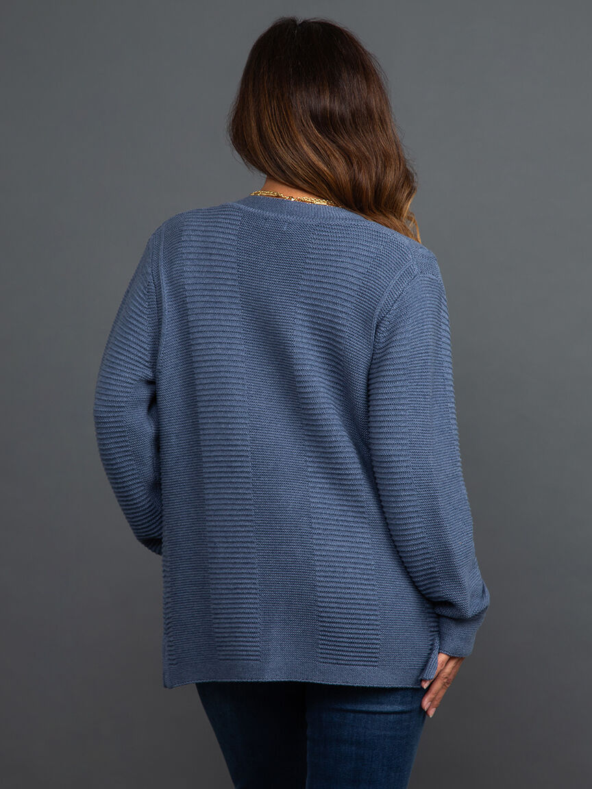 Button Down Knit Cardigan Image 4