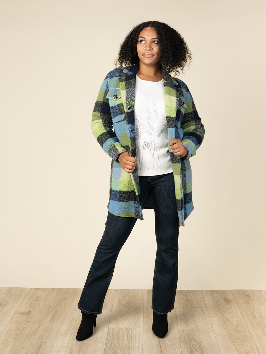 Long Sleeve Crew Neck With Texture And Hotfix