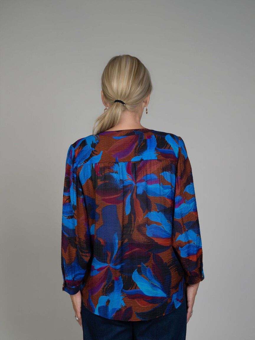 Flowy Dolman Sleeve Blouse