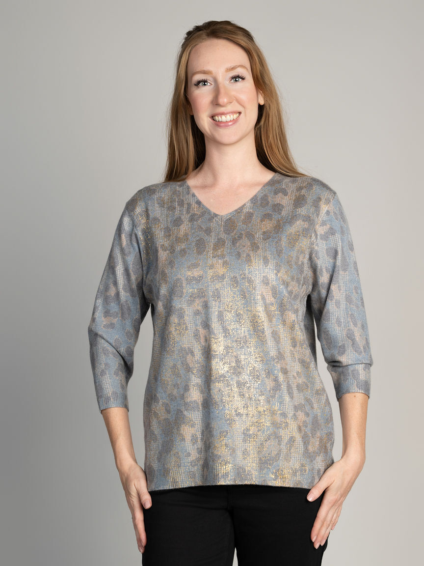 Lightweight 3/4 Sleeve Sweater