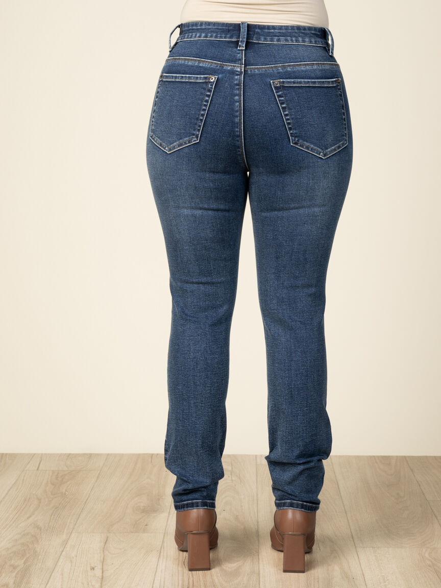 5 Pocket Jeans with Butterly Hotfix