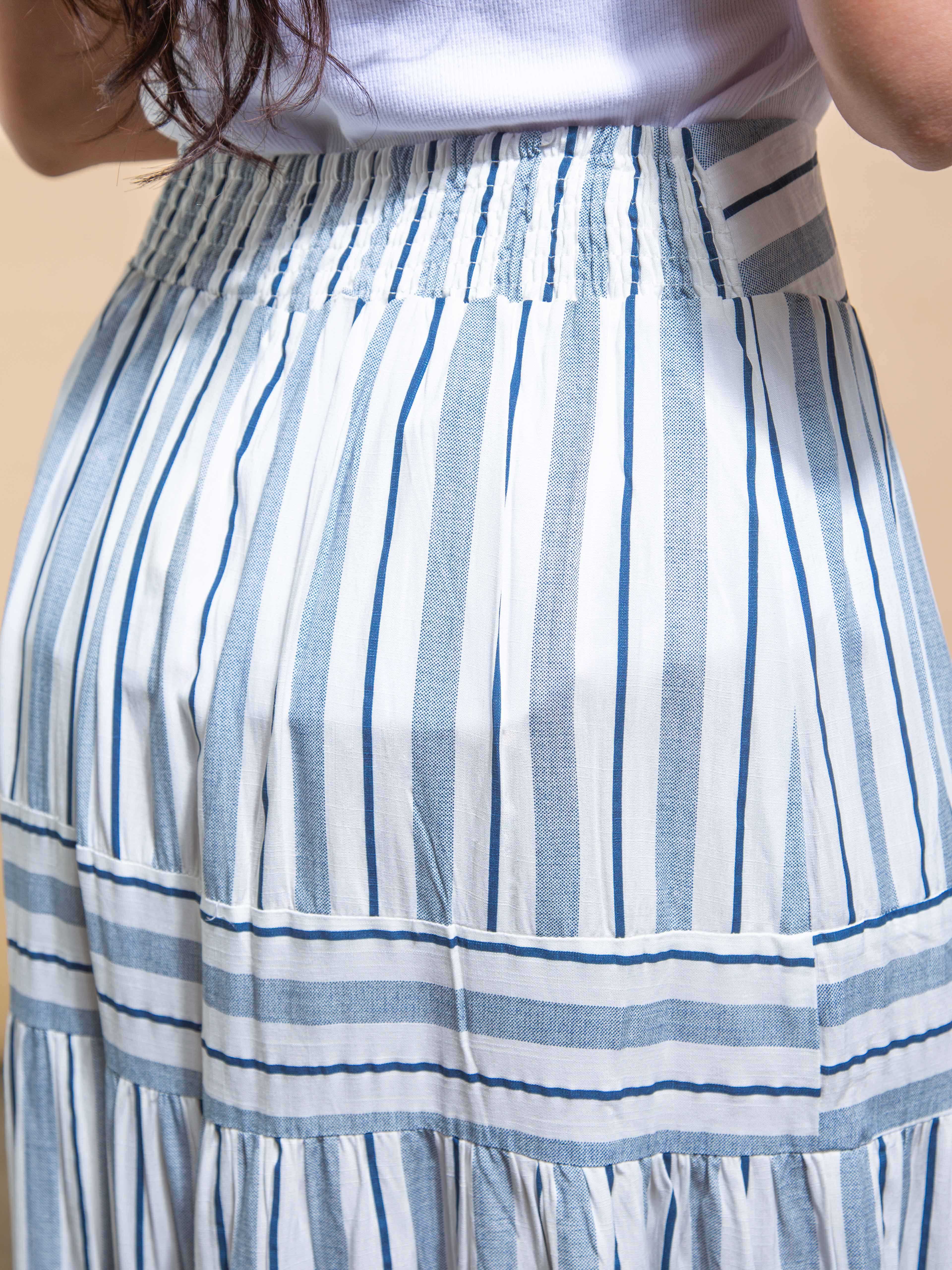 Tiered Maxi Skirt Image 5