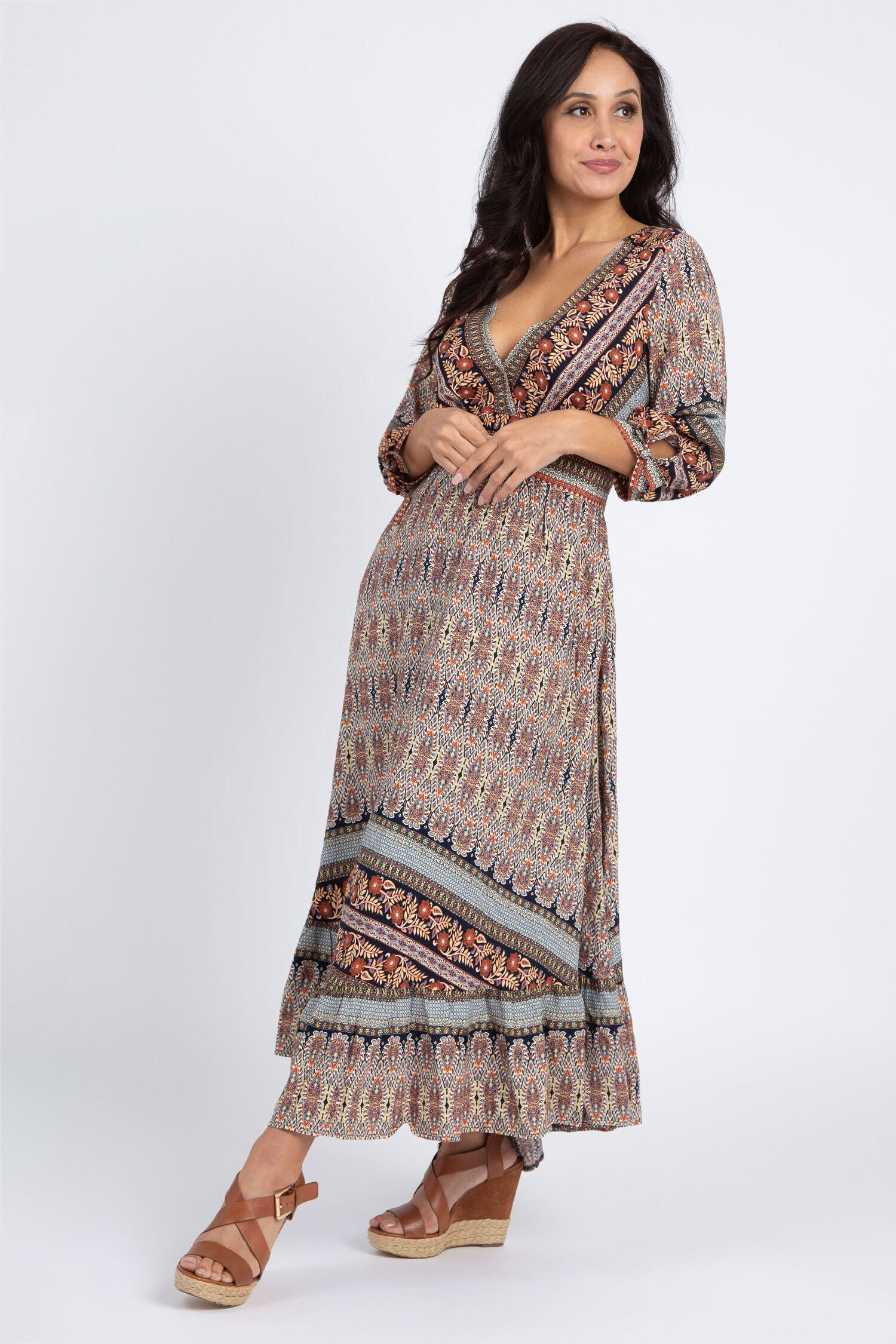Empire Waist Maxi Dress Image 1