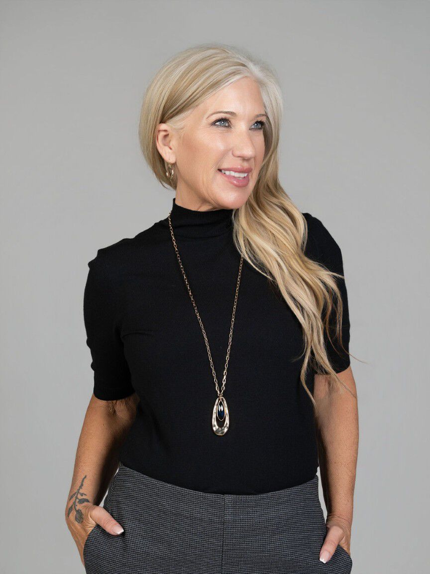Jewel Pendant Necklace & Earring Set