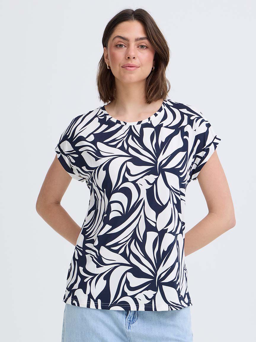 Short Sleeve Crew Neck Shirt Image 1