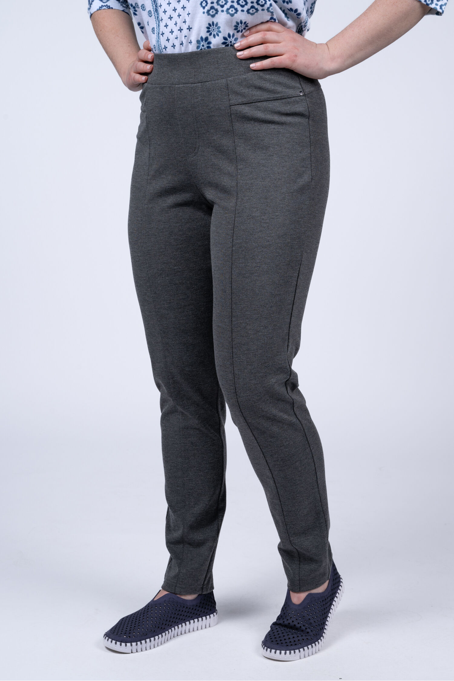 Pull-On Pants w/ Rivets  Image 2