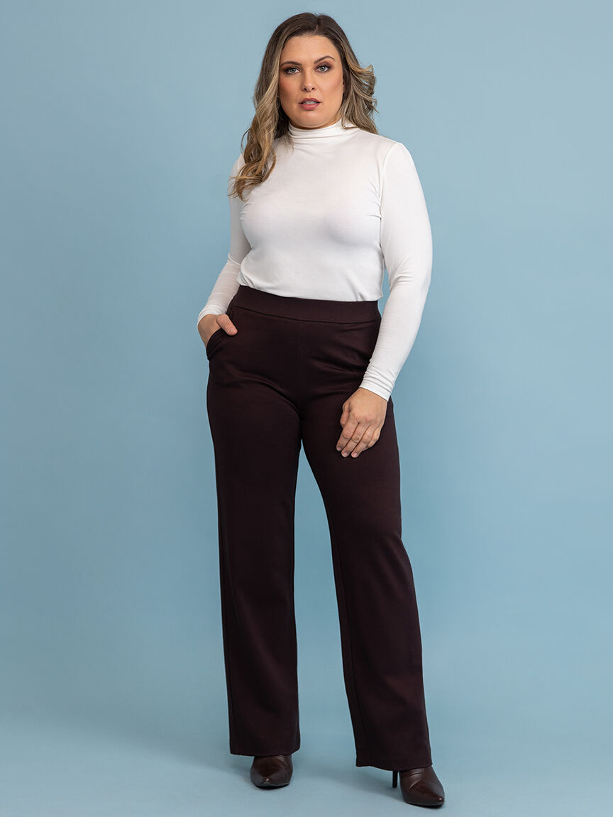 Pull On Wide Leg Pant Image 1