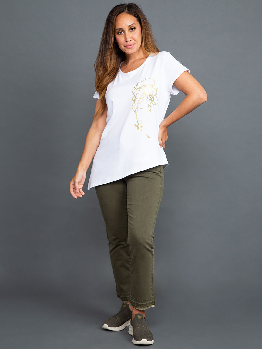 Side Tie T-Shirt Image 1