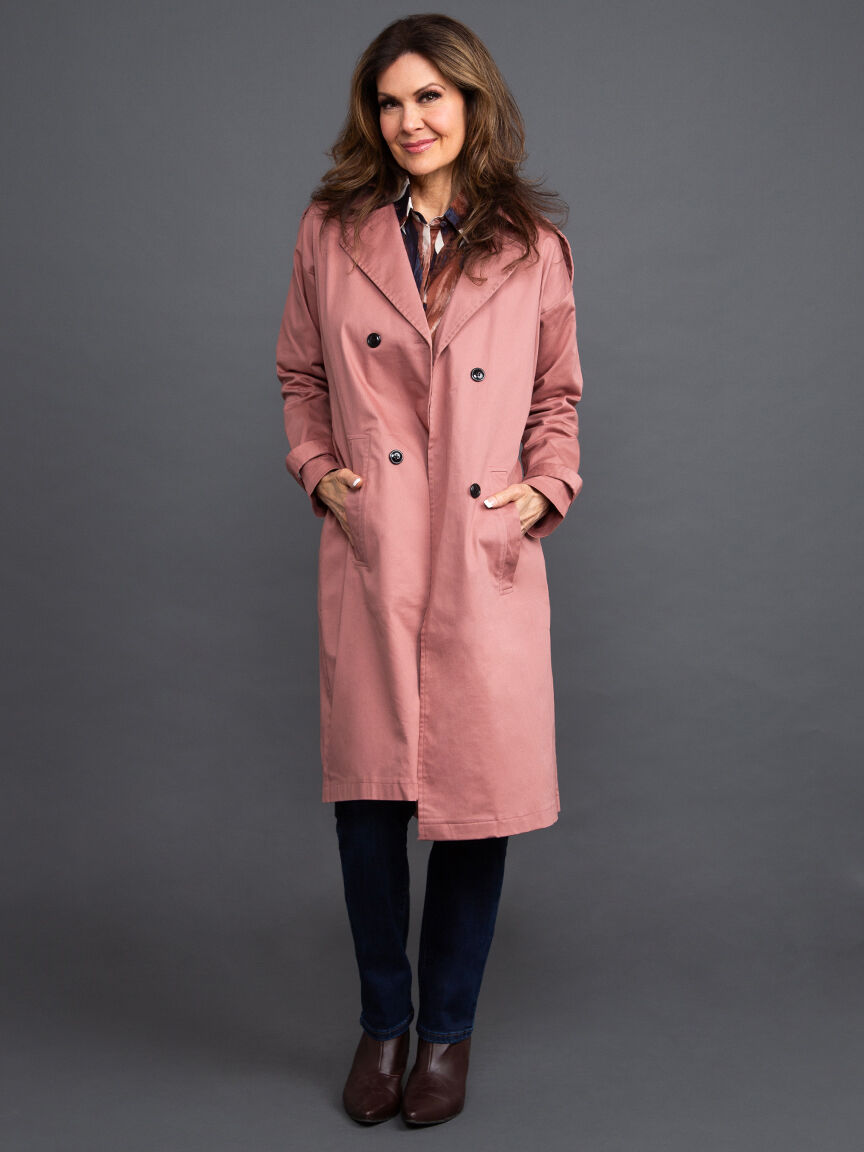 Belted Trench Coat Image 1