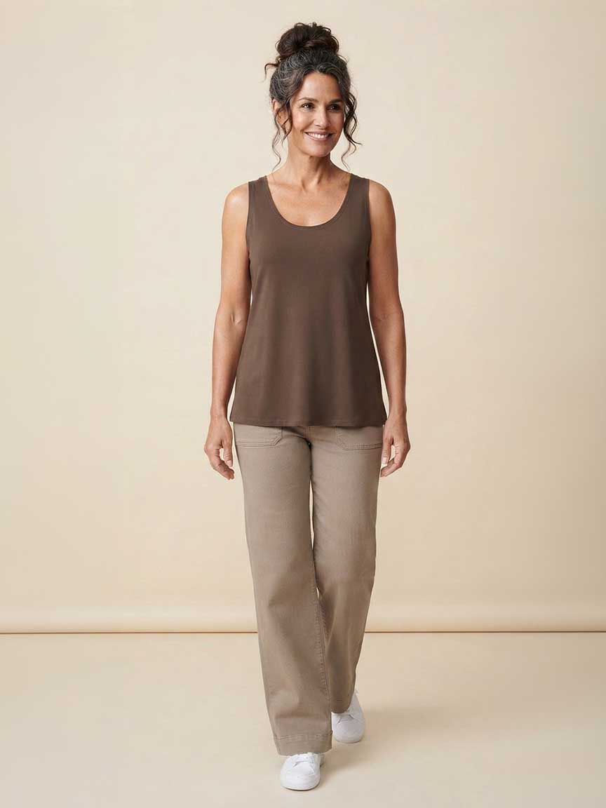 Basic Solid Cami Tank 