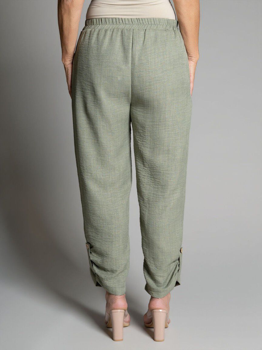 Pull-On Relaxed Fit Pants Image 5