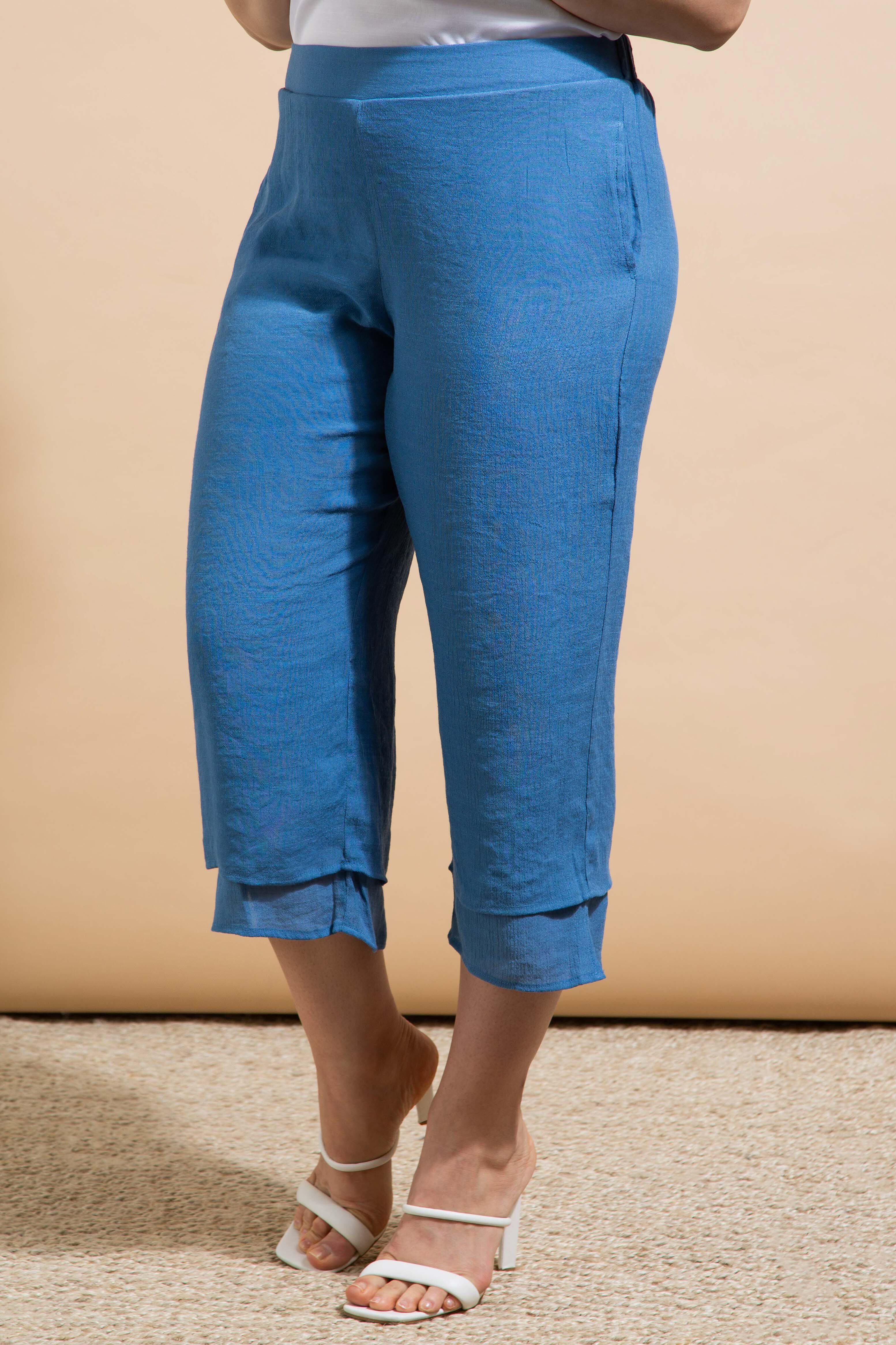 Wide-Leg Cropped Pant Image 2