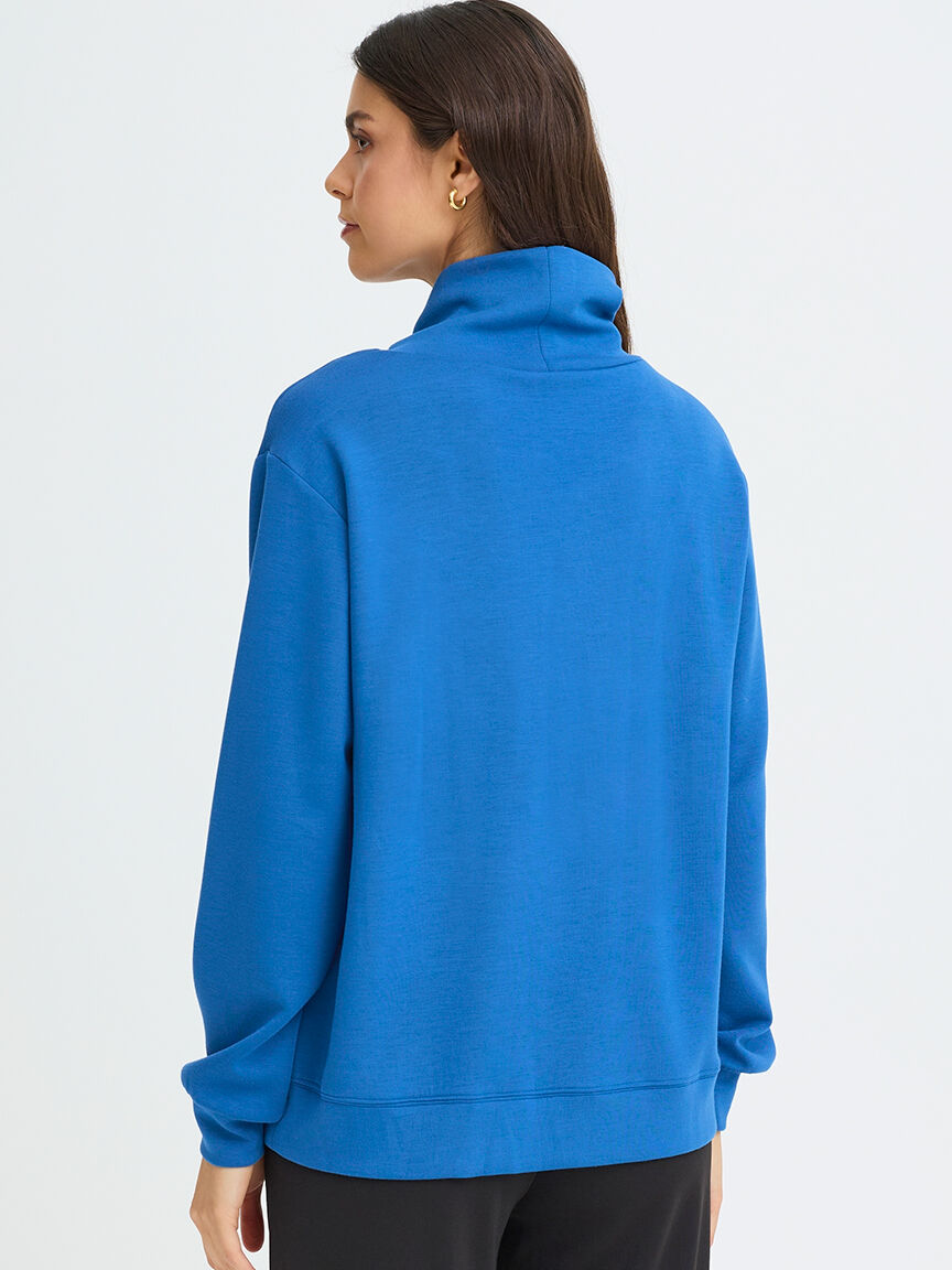 Soft Knit Mockneck Pullover