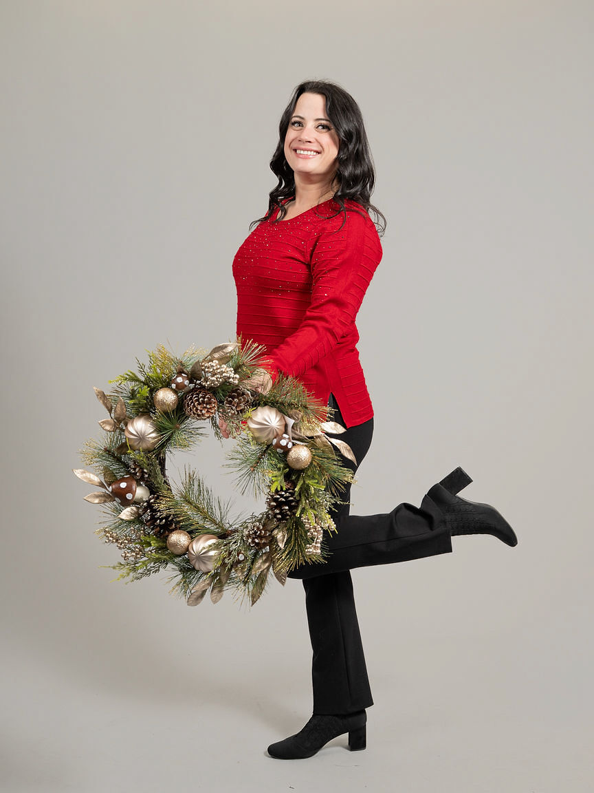 Long Sleeve Ribbed Crew Neck Sweater